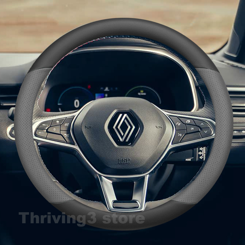 Tech Accessories Hub - Penutup Roda Kemudi Mobil Kulit untuk