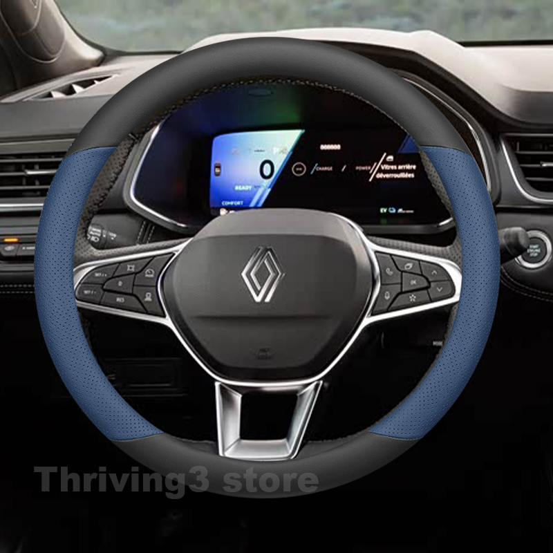 Tech Accessories Hub - Penutup Roda Kemudi Mobil Kulit untuk