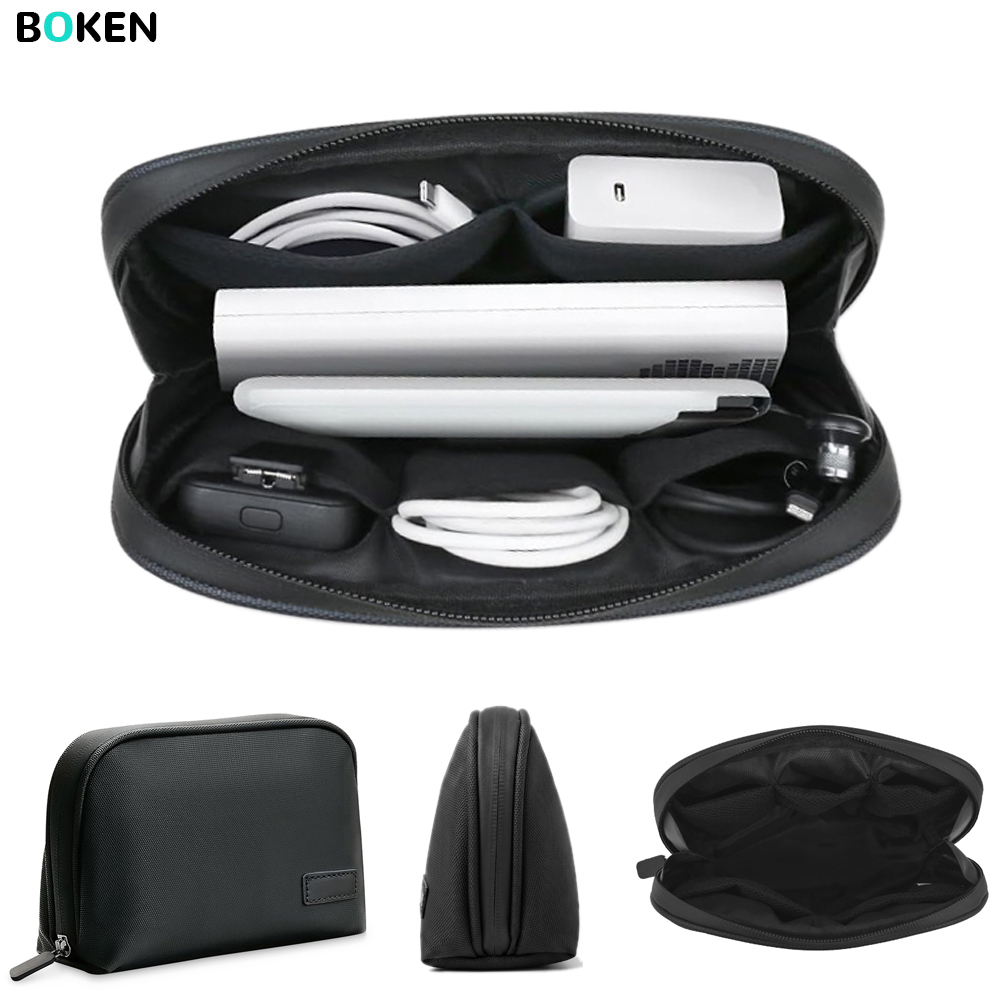 Tech Accessories Travel Case - Kantong Teknologi Tahan Air Ringan, Tas