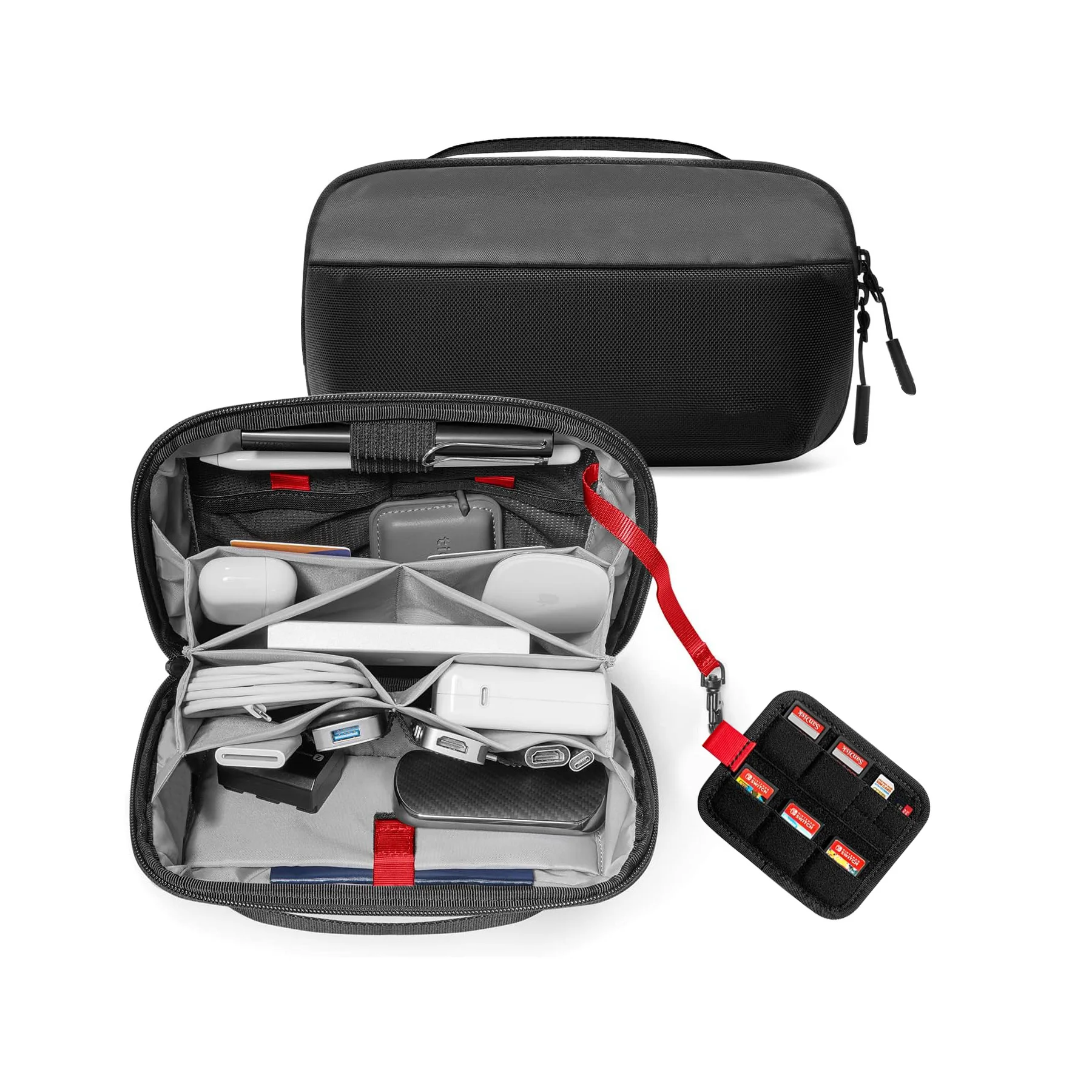 Tech Accessories Travel Case - Kantong Organizer Perlengkapan Teknologi Perjalanan, Tahan