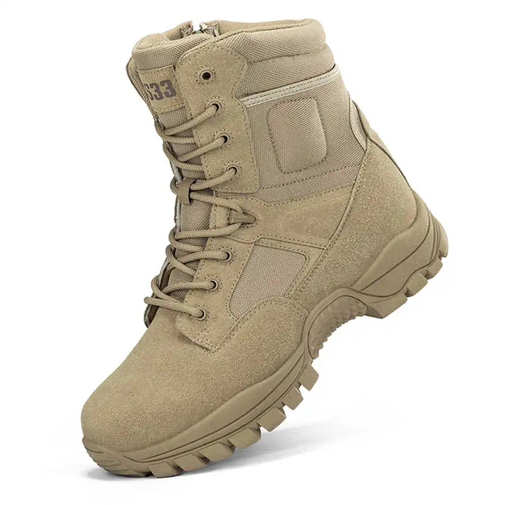Tech Accessories Ideas - Sepatu boot kulit asli antiselip, sepatu