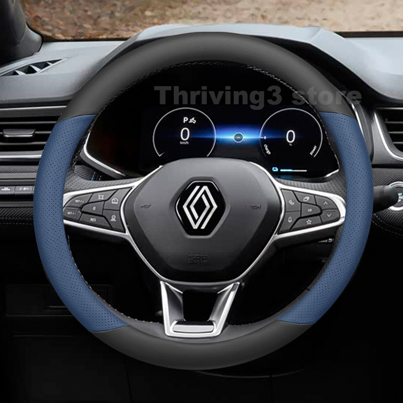 Tech Accessories Hub - Penutup Roda Kemudi Mobil Kulit untuk