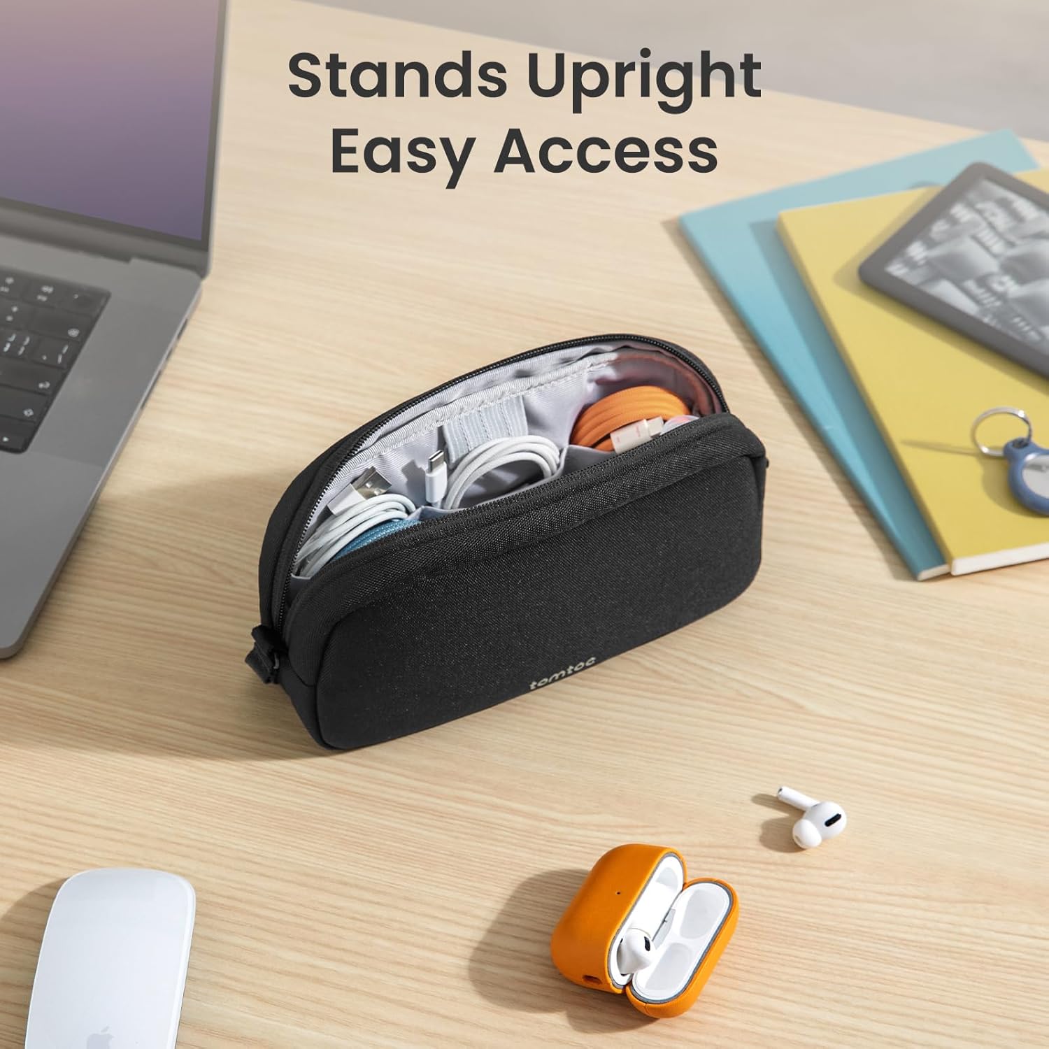 Tech Accessories Travel Case - Tas Organizer Elektronik Tahan Air untuk