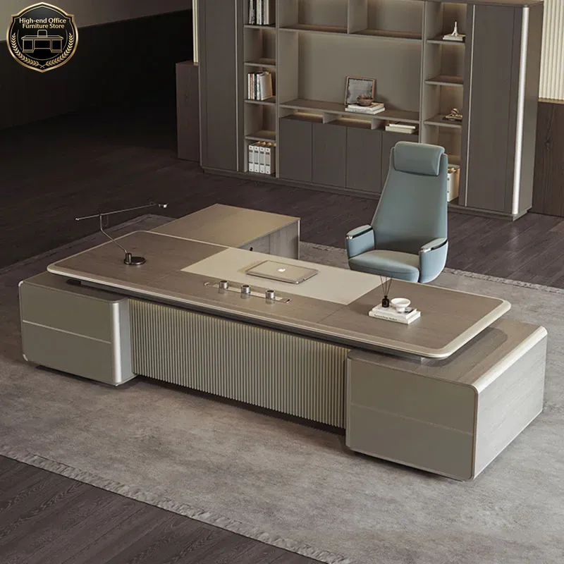 Tech Accessories For Work - Meja Gaming L Boss untuk Rumah,