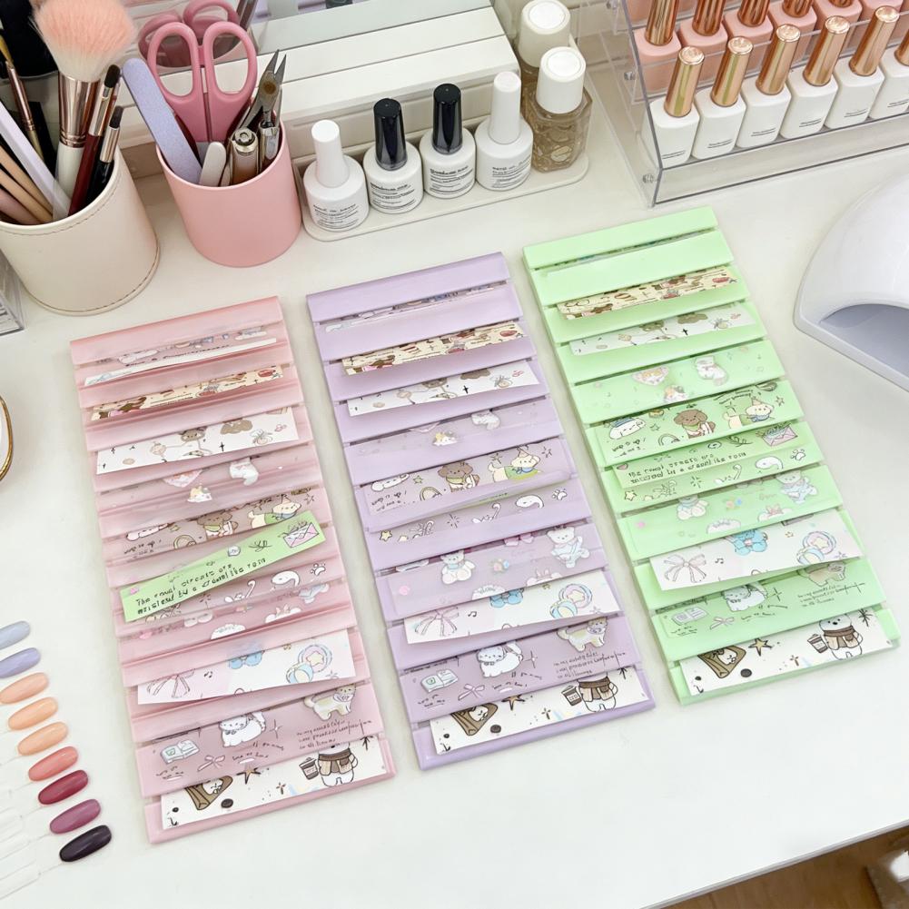Tech Accessories Travel Case - Kotak Penyimpanan Foil Transfer Nail Art