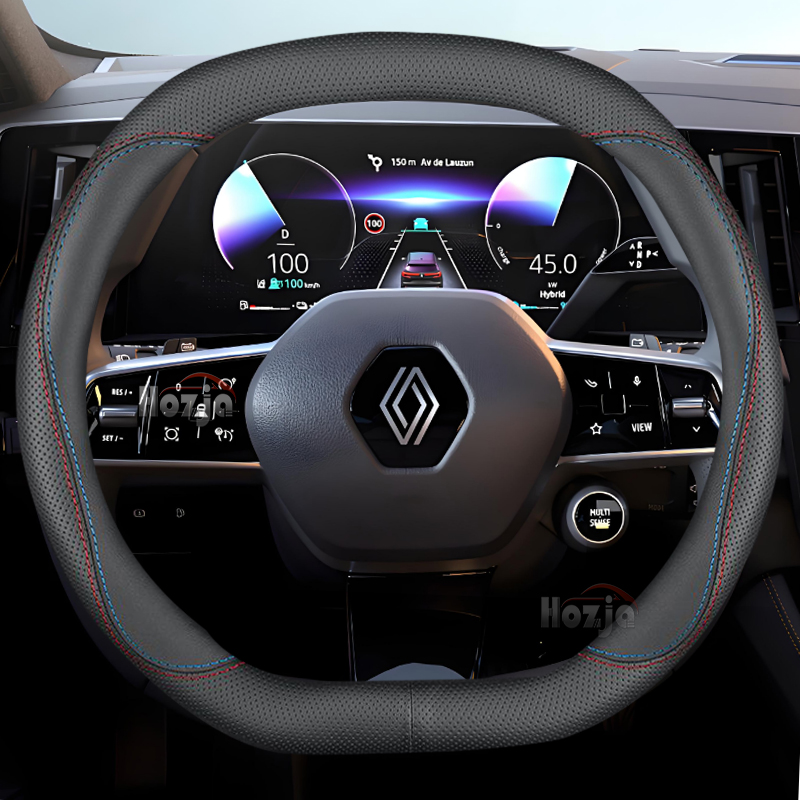 Tech Accessories Hub - Penutup Roda Kemudi Mobil Kulit untuk