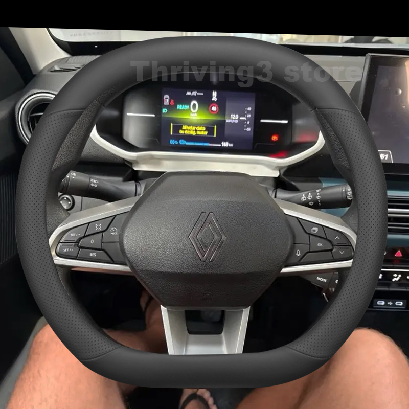 Tech Accessories Hub - Penutup Roda Kemudi Mobil Kulit untuk