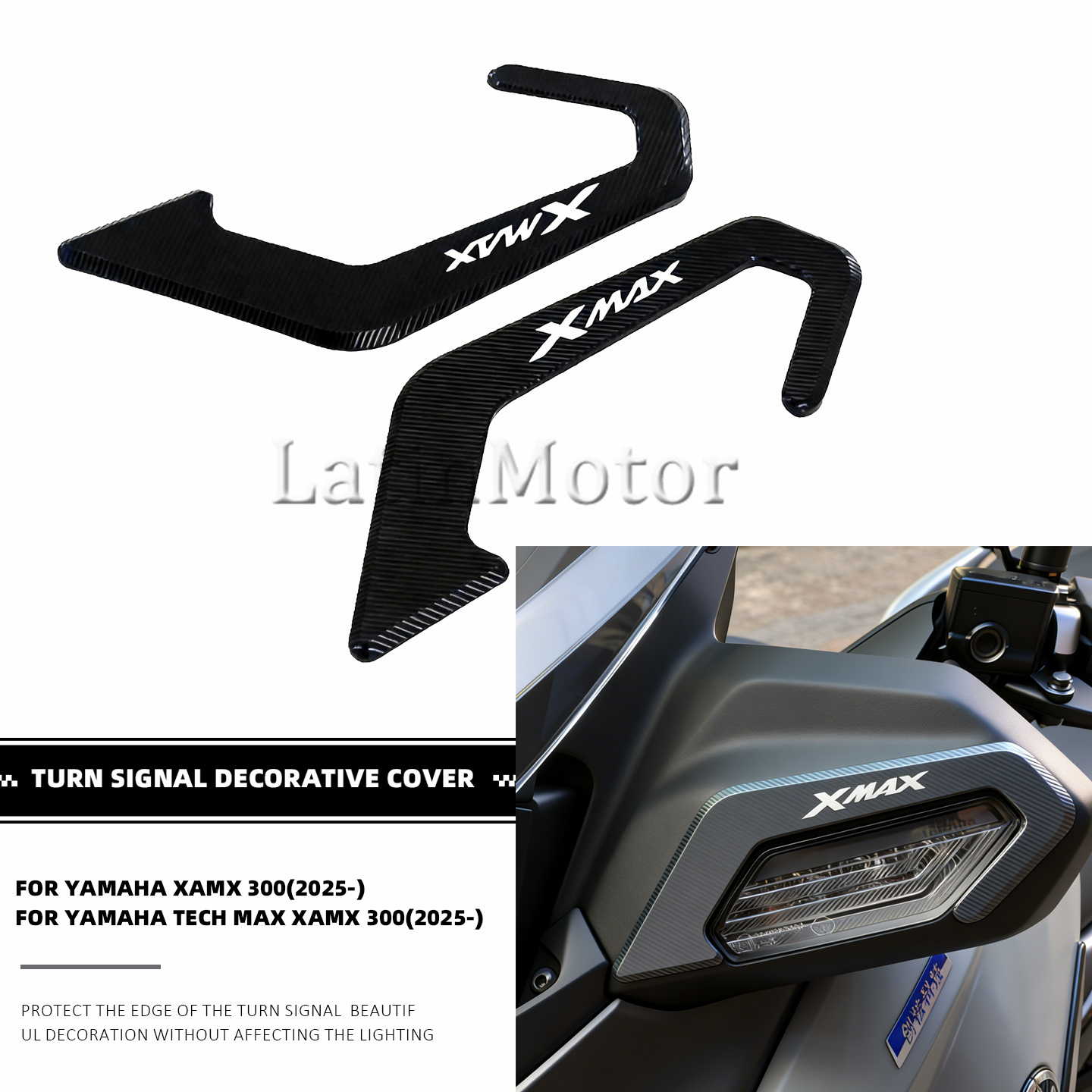 X Tech Accessories - Untuk Yamaha XMAX300 XMAX TECH MAX