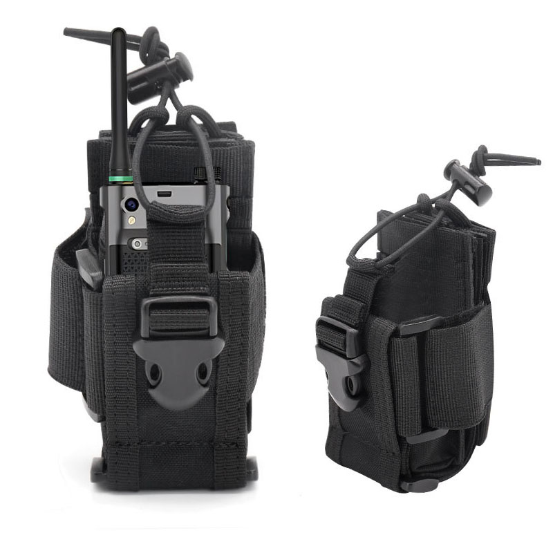 Tas Walkie Talkie Nylon, Tas W - Tech Accessories Pouch ulasan dan harga