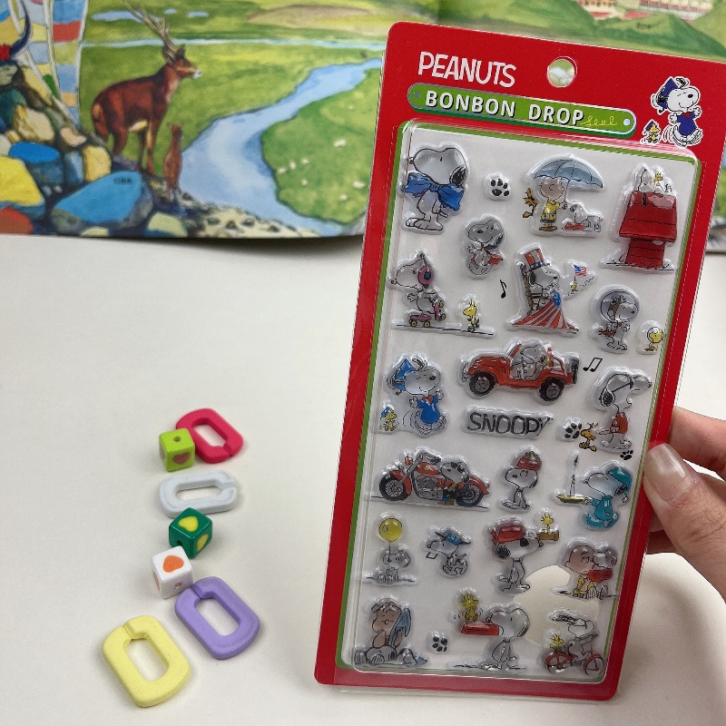 8 Buah Stiker Anime Kartun Rel - Tech Office Accessories ulasan dan harga