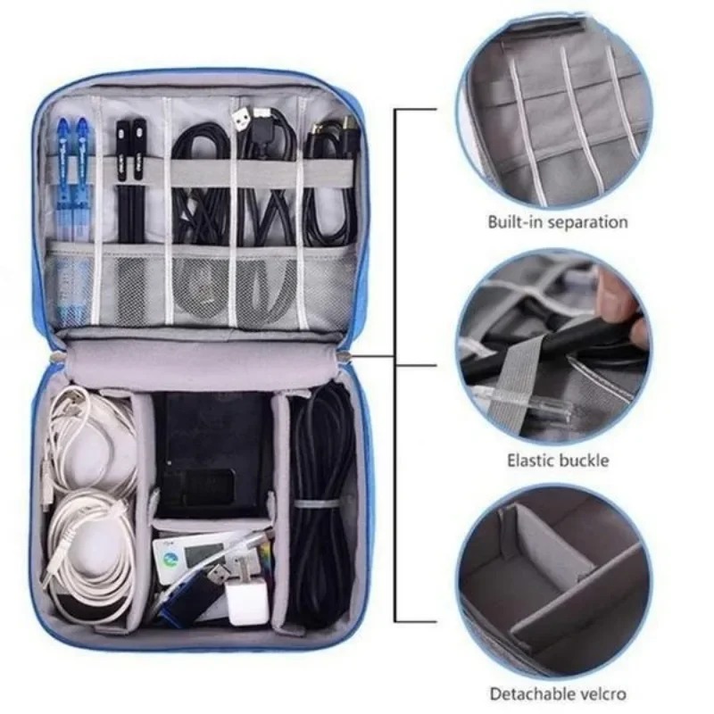 Tas Organizer Elektronik untuk - Tech Accessories Travel Case ulasan dan harga