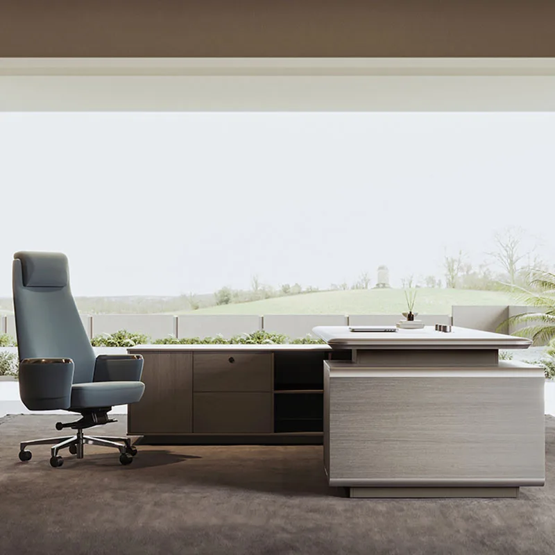 Meja Gaming L Boss untuk Rumah - Tech Accessories For Work ulasan dan harga