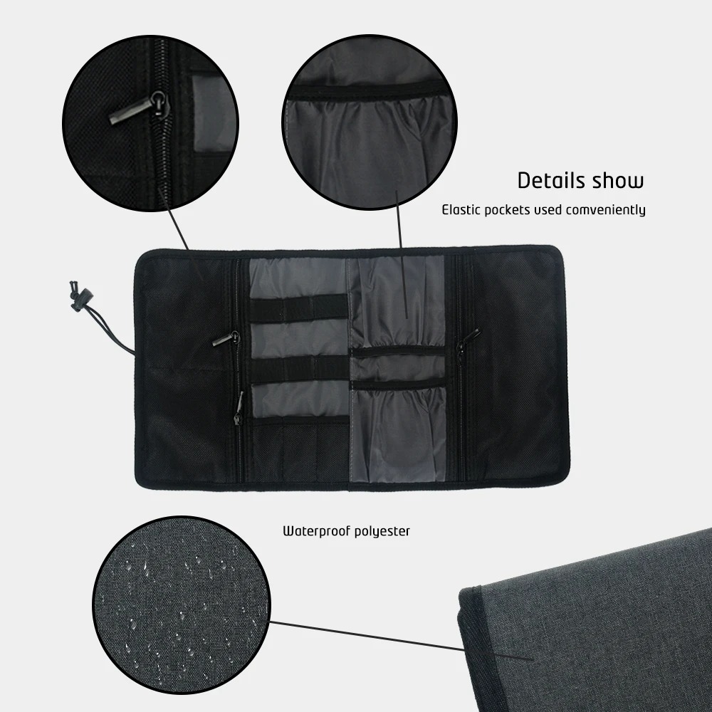 Kantong kabel Organizer elektr - Tech Accessories Travel Case ulasan dan harga